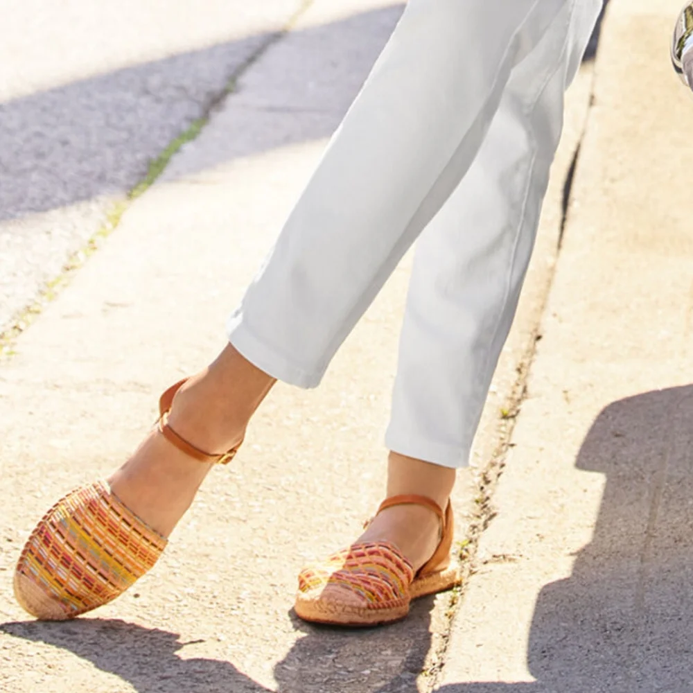 Talbots Colorful Woven Espadrilles - Picture 5 of 7
